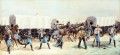 Angriff auf den Troß Old American West Frederic Remington